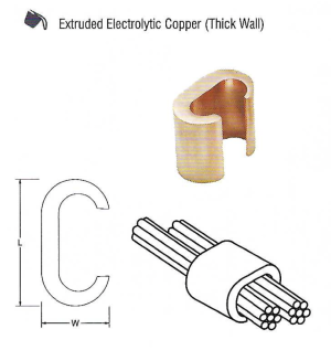 Compression Grounding 'C' Taps